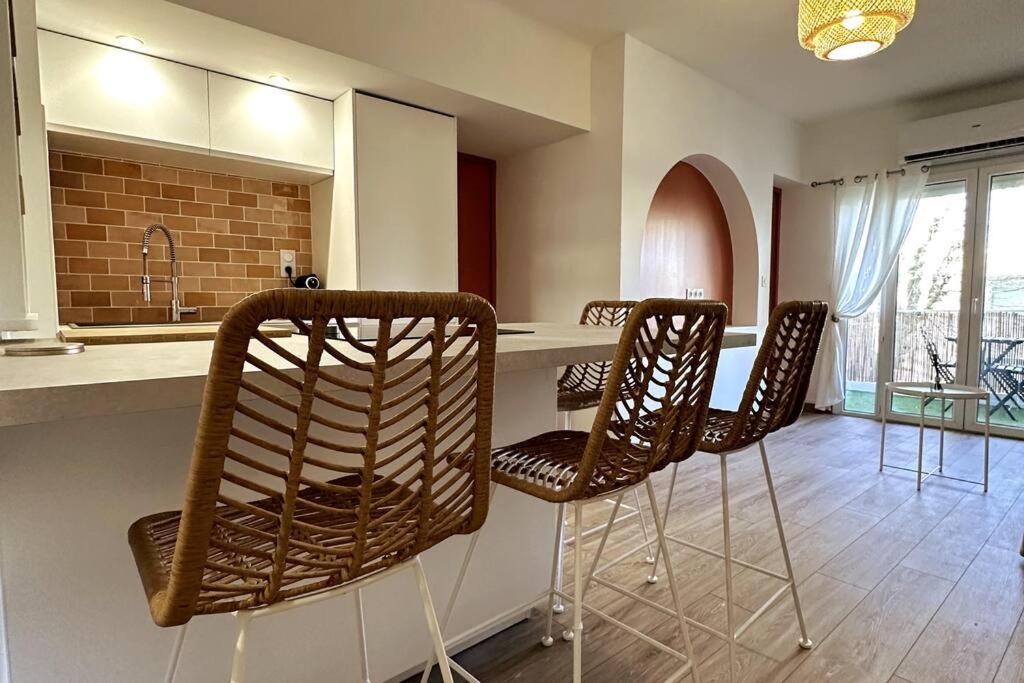 Chez Joan, Apt De Standing, 4 Prs, A 300M Des Plages Антиб Екстериор снимка