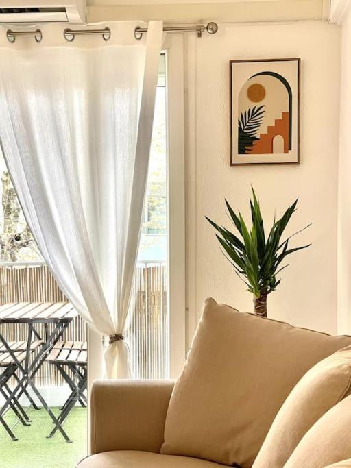 Chez Joan, Apt De Standing, 4 Prs, A 300M Des Plages Антиб Екстериор снимка